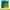 Colorful 50x50cm sensory liquid tile with dynamic yellow and blue patterns for early education.