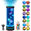 15” Jellyfish Lava Lamp – Color-Changing Sensory Night Light with Remote
