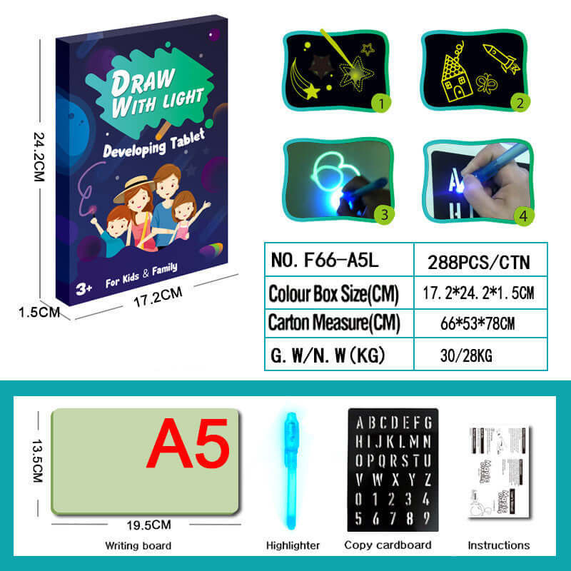 3D Light Drawing Pad