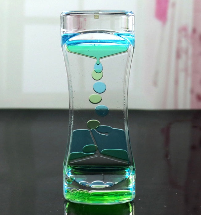 Liquid Calm Motion Clock