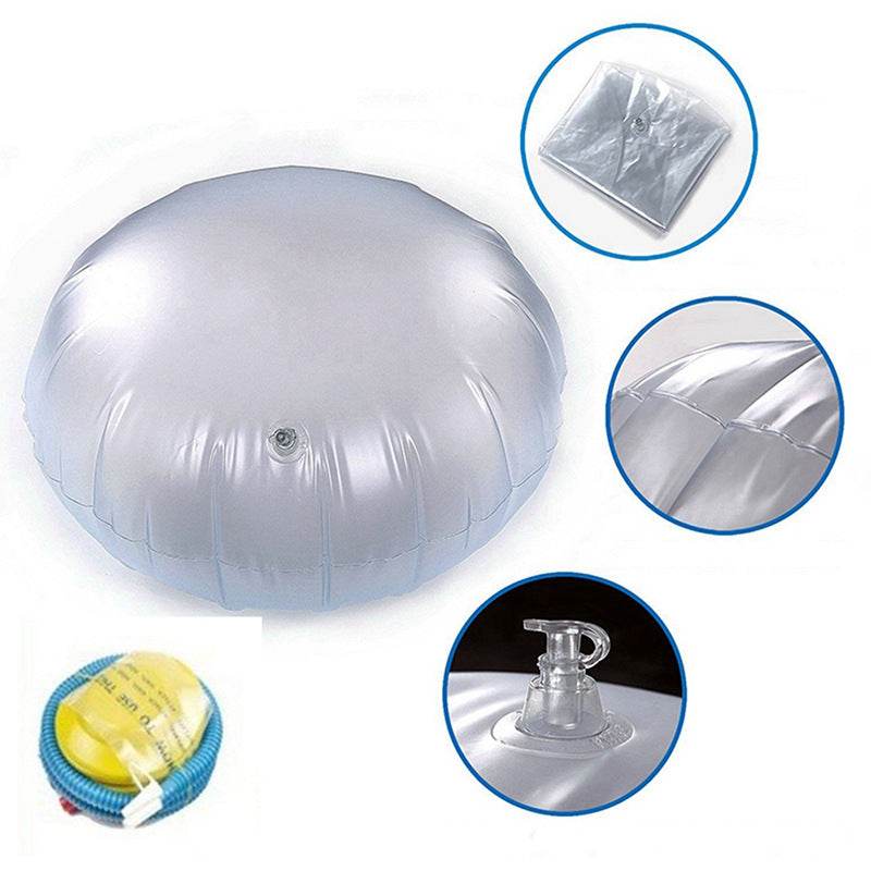Inflatable Sensory Swing Pod designed for comfort and relaxation, featuring adjustable inflation nozzle and durable material.
