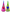 Two kids in colorful sensory swing pods, one pink and one green, showcasing comfort and relaxation.