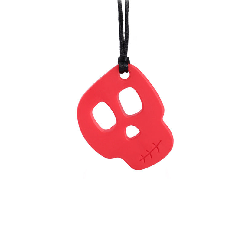 Skull Sensory Chew Necklace