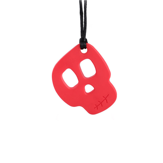 Skull Sensory Chew Necklace