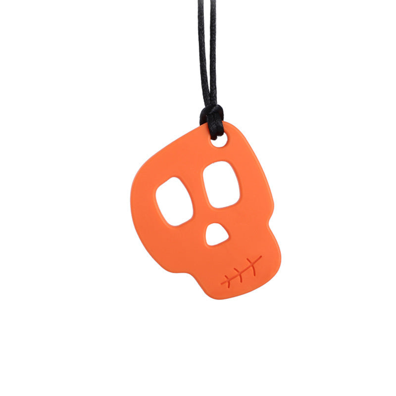 Skull Sensory Chew Necklace