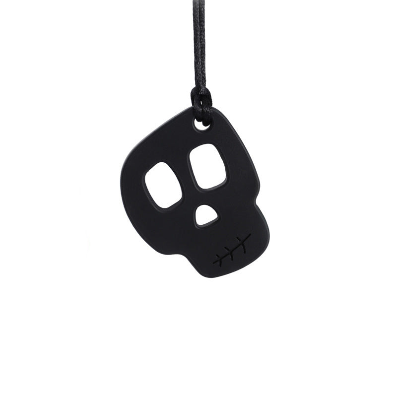 Skull Sensory Chew Necklace