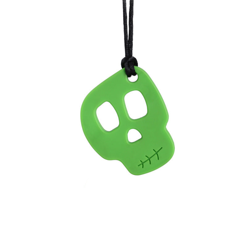 Skull Sensory Chew Necklace