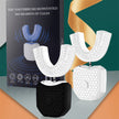 Smart Automatic U-Shaped Toothbrush – 360° Sonic Cleaning & Blue Light Whitening
