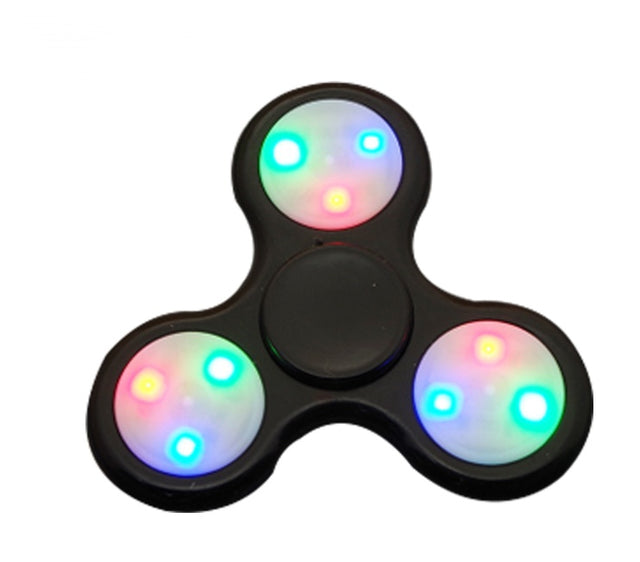 Fidget Spinner with LED Lights – Batteries Included
