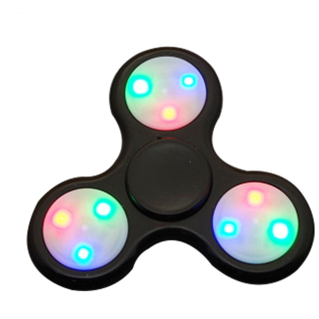 Fidget Spinner with LED Lights – Batteries Included