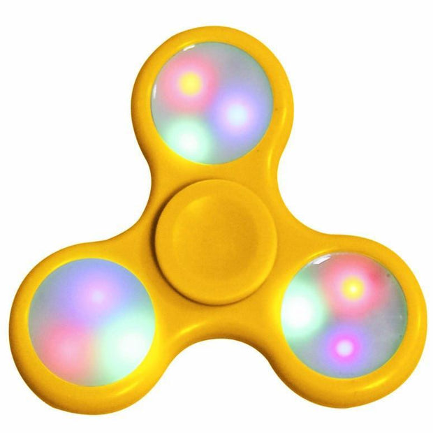 Fidget Spinner with LED Lights – Batteries Included
