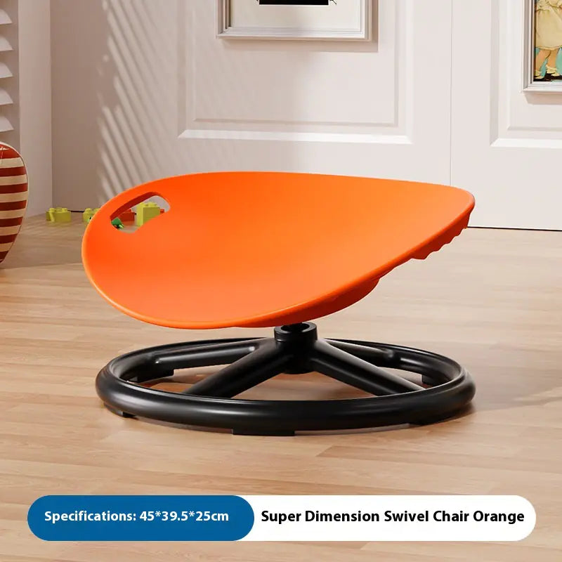 SpinBuddy sensory swivel chair for kids providing vestibular input and balance support.
