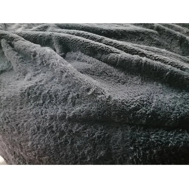 Faux Fur Sofa Cover With Filling