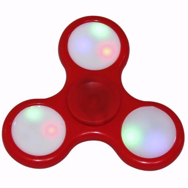Fidget Spinner with LED Lights – Batteries Included