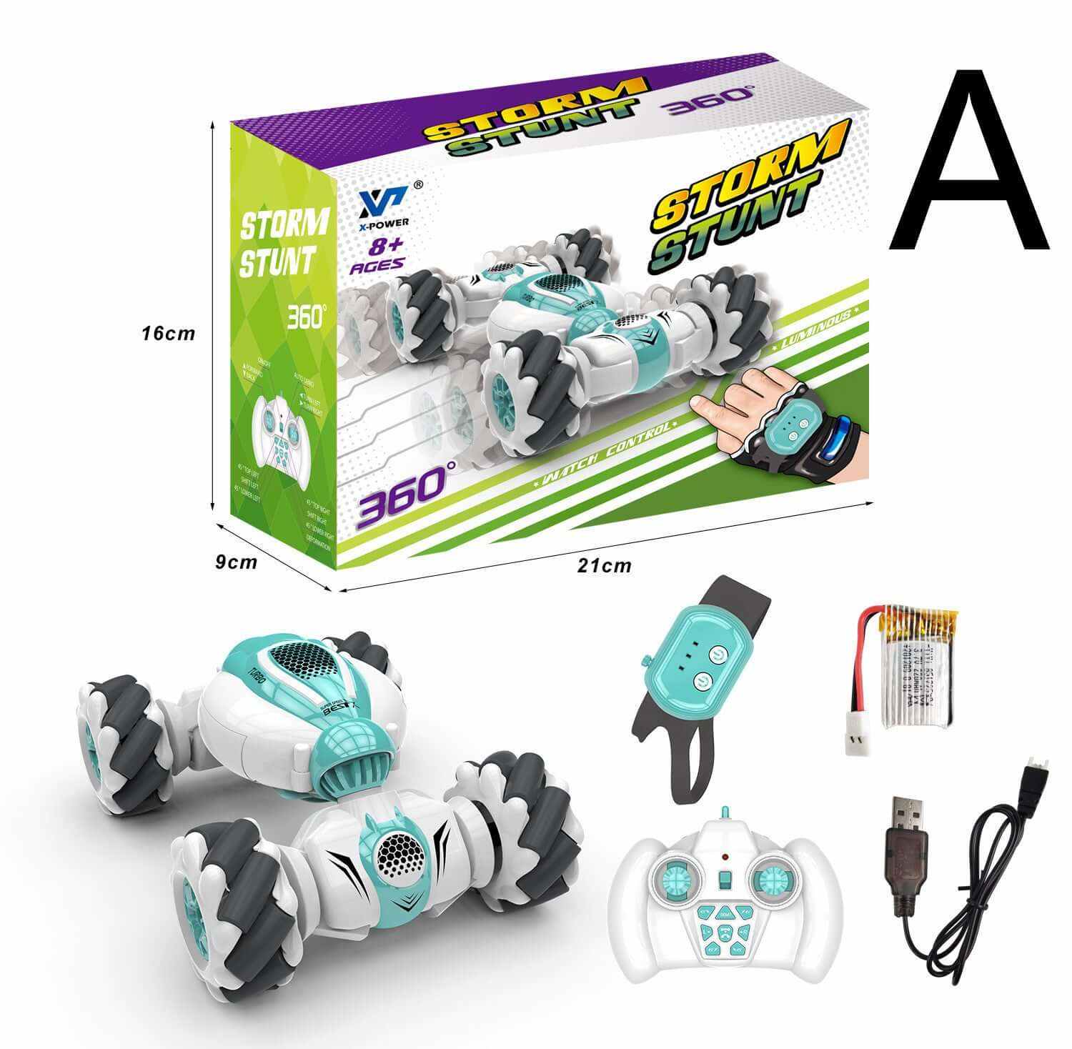 Stunt Car - Remote Control/Watch Sensor