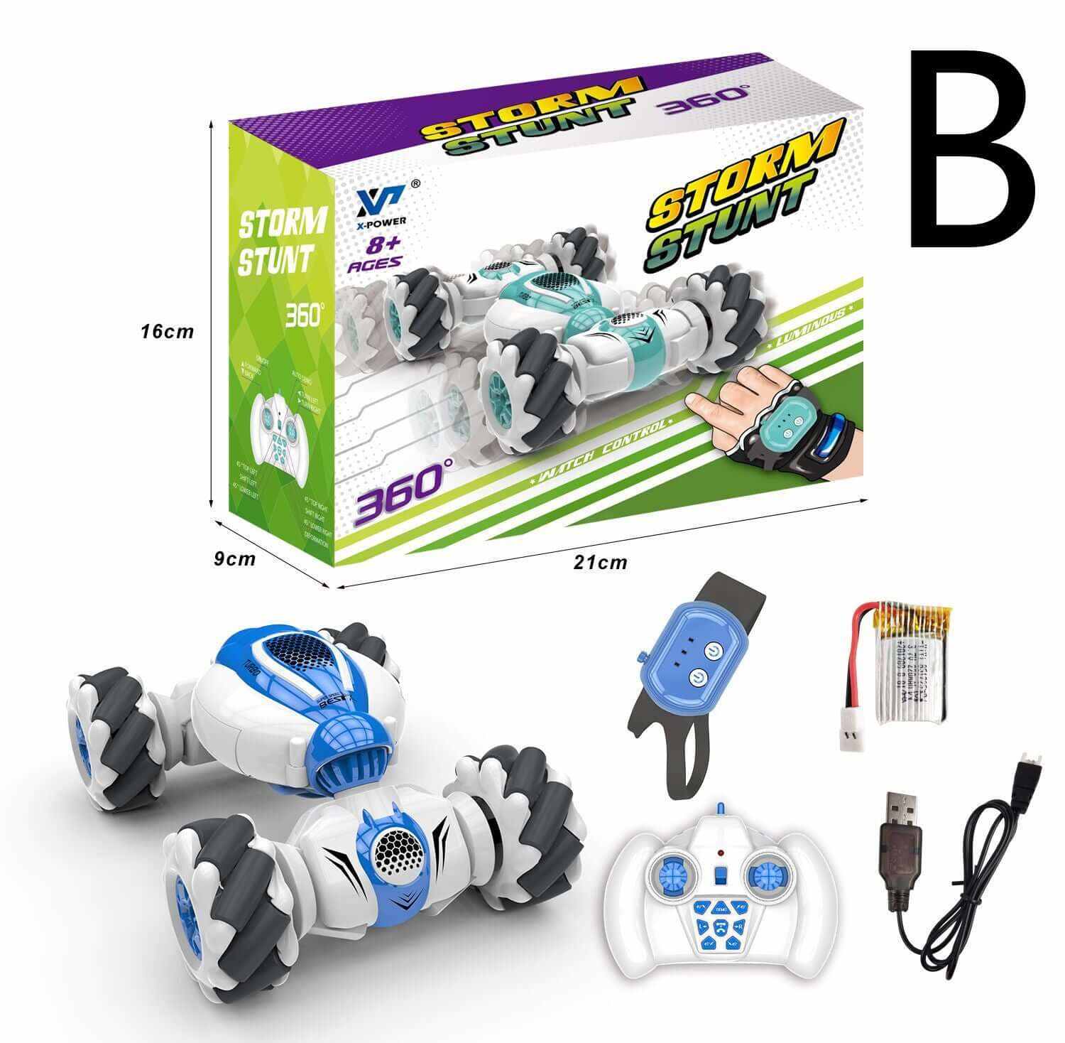 Stunt Car - Remote Control/Watch Sensor