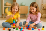 Magnetic Cubes – 32 Piece Rainbow Builder Set