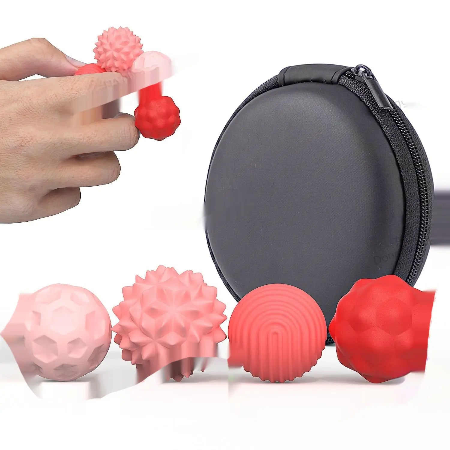 💛 Colorful Silicone Magnetic Sensory Balls – Fun Calming Toy for Kids