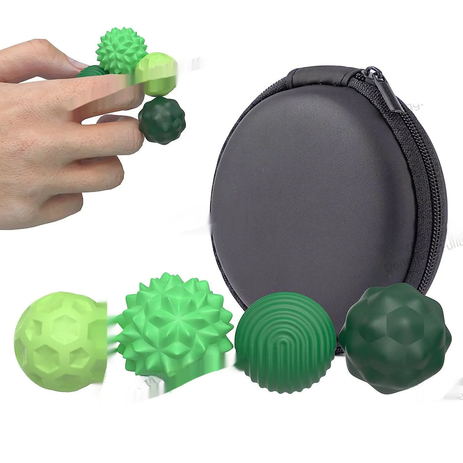 💛 Colorful Silicone Magnetic Sensory Balls – Fun Calming Toy for Kids