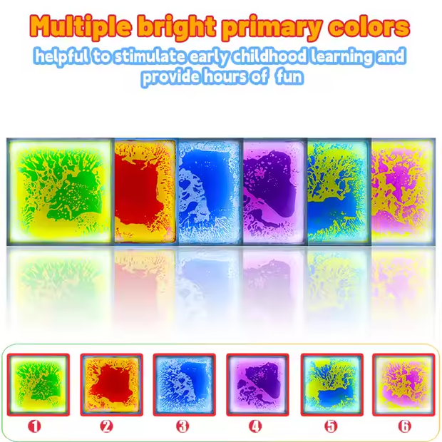 LED Sensory Liquid Floor Tiles