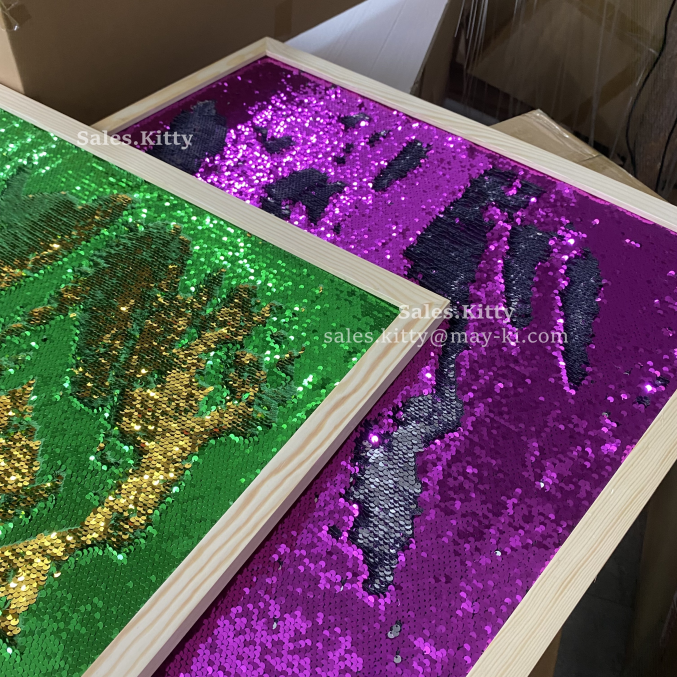 Sensory Sequin Texture Board – Colour-Changing Tactile Play