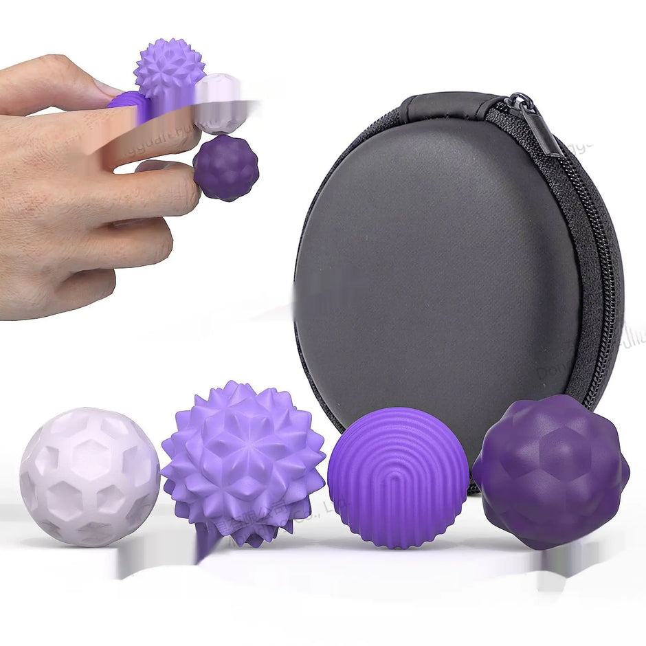 💛 Colorful Silicone Magnetic Sensory Balls – Fun Calming Toy for Kids