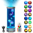 15” Jellyfish Lava Lamp – Color-Changing Sensory Night Light with Remote