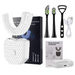 Smart Automatic U-Shaped Toothbrush – 360° Sonic Cleaning & Blue Light Whitening